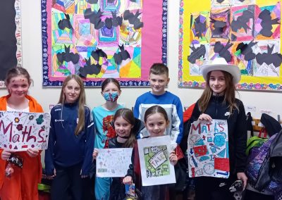 Maths Week prize winners and organisers
